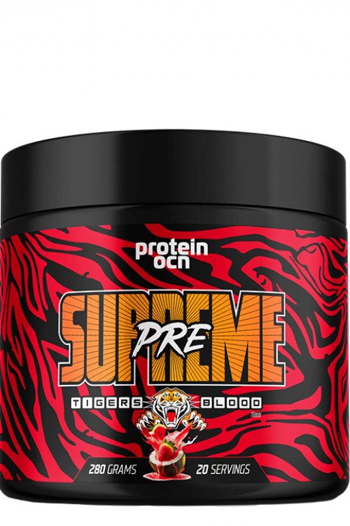 PROTEINOCEAN PRE-WORKOUT SUPREME TİGERS - BLOOD 